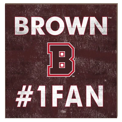 Brown Bears 10" x 10" #1 Fan Plaque