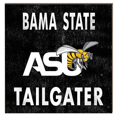 Alabama State Hornets 10" x 10" Team Color Tailgater Plaque