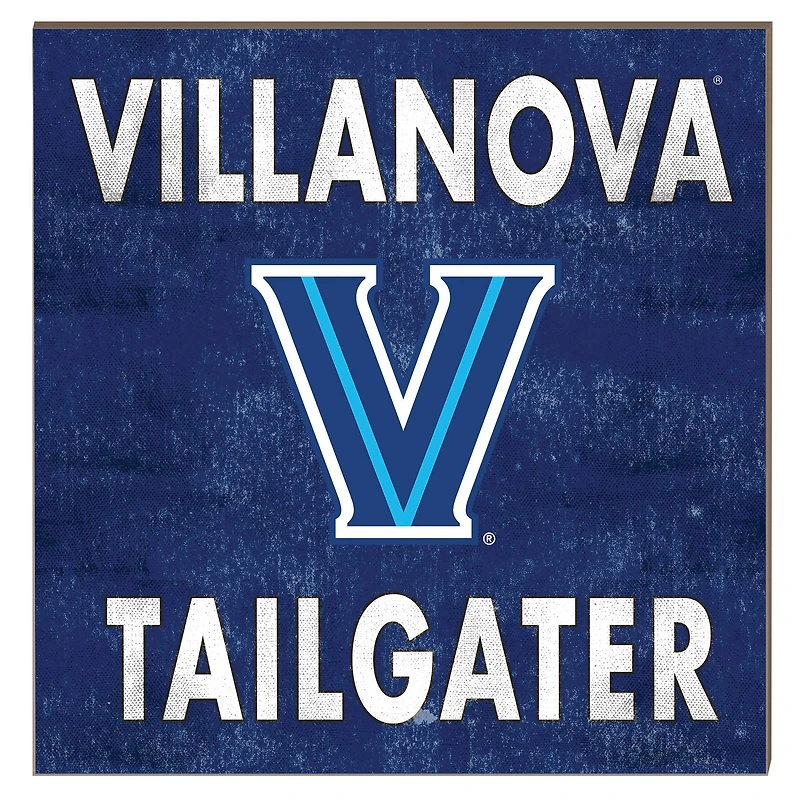 Villanova Wildcats 10" x 10" Team Color Tailgater Plaque