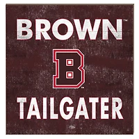 Brown Bears 10" x 10" Team Color Tailgater Plaque