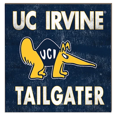 UC Irvine Anteaters 10" x 10" Team Color Tailgater Plaque
