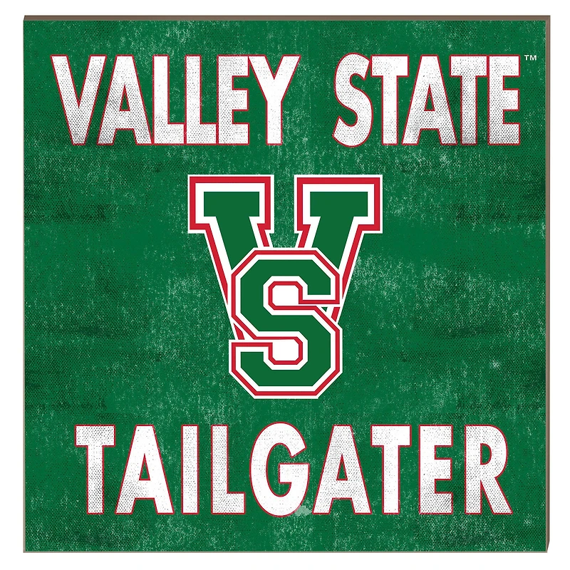 Mississippi Valley State Delta Devils 10" x 10" Team Color Tailgater Plaque