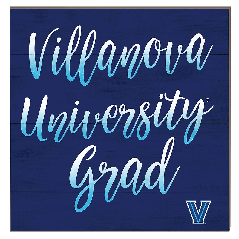 Villanova Wildcats 10" x 10" Grad Plaque