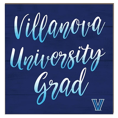 Villanova Wildcats 10" x 10" Grad Plaque