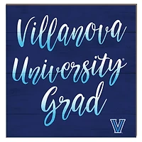 Villanova Wildcats 10" x 10" Grad Plaque