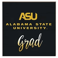 Alabama State Hornets 10" x 10" Grad Plaque