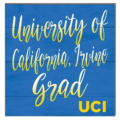 UC Irvine Anteaters 10" x 10" Grad Plaque
