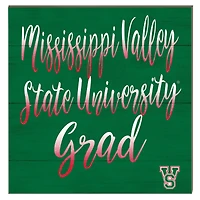 Mississippi Valley State Delta Devils 10" x 10" Grad Plaque