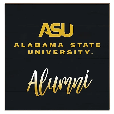 Alabama State Hornets 10" x 10" Alumni Plaque
