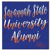 Savannah State Tigers 10" x 10" Alumni Plaque