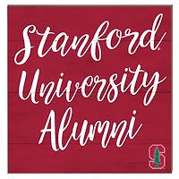 Stanford Cardinal 10" x 10" Alumni Plaque