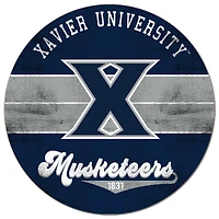 Xavier Musketeers 20'' x 20'' Retro Logo Circle Sign