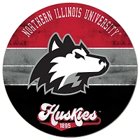 Northern Illinois Huskies 20'' x 20'' Retro Logo Circle Sign
