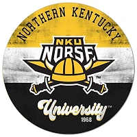 Northern Kentucky University Norse 20'' x 20'' Retro Logo Circle Sign