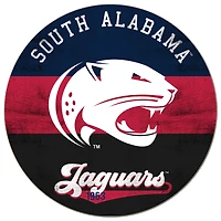 South Alabama Jaguars 20'' x 20'' Retro Logo Circle Sign