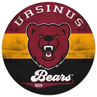 Ursinus Bears 20'' x 20'' Retro Logo Circle Sign