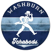Washburn Ichabods 20'' x 20'' Retro Logo Circle Sign