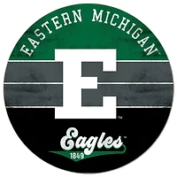 Eastern Michigan Eagles 20'' x 20'' Retro Logo Circle Sign
