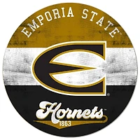 Emporia State Hornets 20'' x 20'' Retro Logo Circle Sign