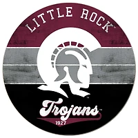 Arkansas Little Rock Trojans 20'' x 20'' Retro Logo Circle Sign