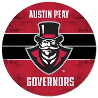 Austin Peay State Governors 20'' x 20'' Retro Logo Circle Sign