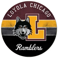 Loyola Chicago Ramblers 20'' x 20'' Retro Logo Circle Sign
