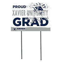 Xavier Musketeers 18'' x 24'' Proud Graduate Yard Sign