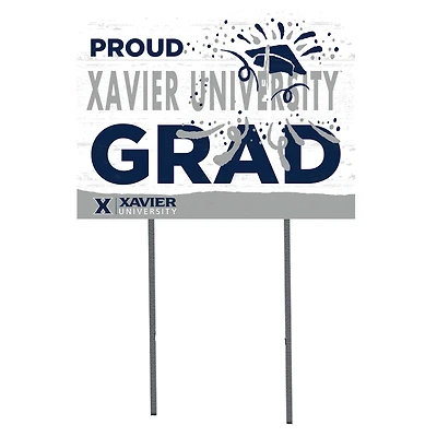 Xavier Musketeers 18'' x 24'' Proud Graduate Yard Sign