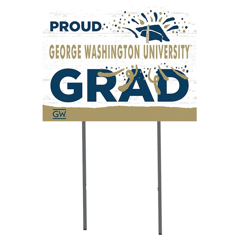 George Washington University 18'' x 24'' Proud Graduate Yard Sign