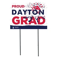 Dayton Flyers 18'' x 24'' Proud Graduate Yard Sign