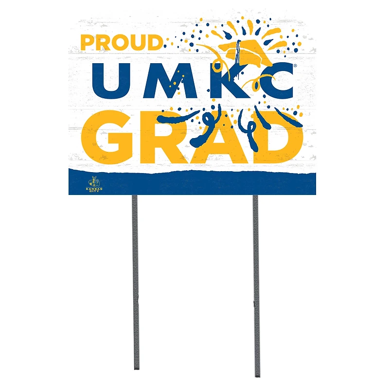 UMKC Kangaroos 18'' x 24'' Proud Graduate Yard Sign