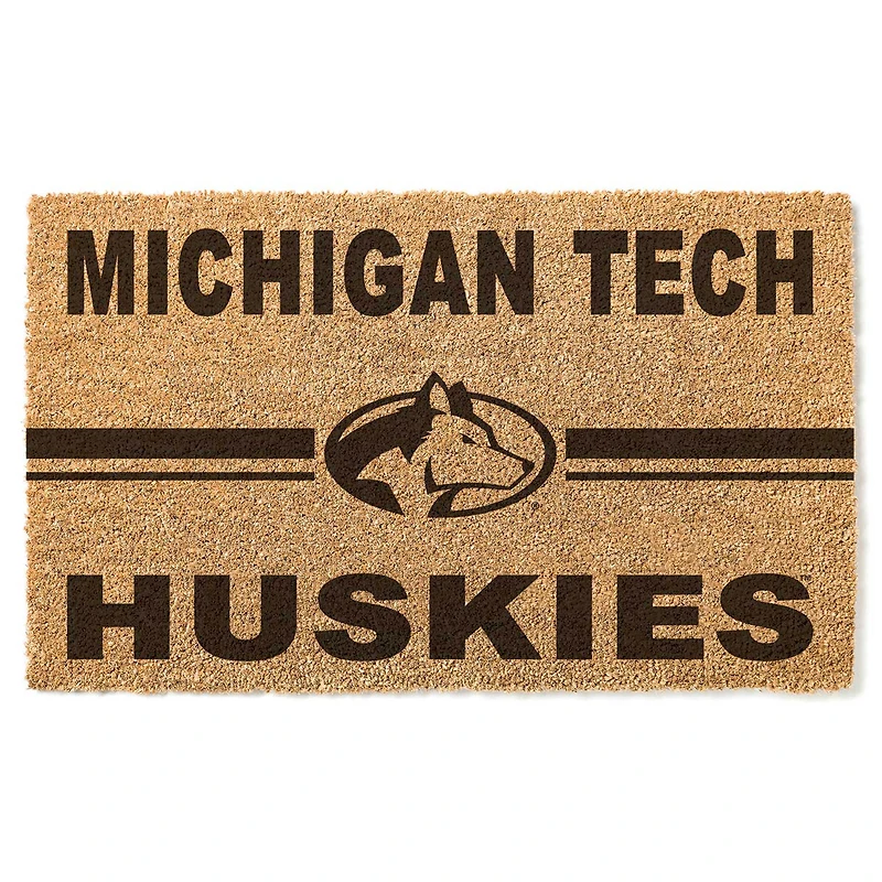Michigan Tech Huskies 18'' x 34'' Team Logo Doormat