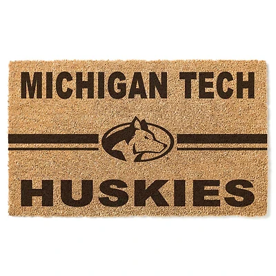 Michigan Tech Huskies 18'' x 34'' Team Logo Doormat