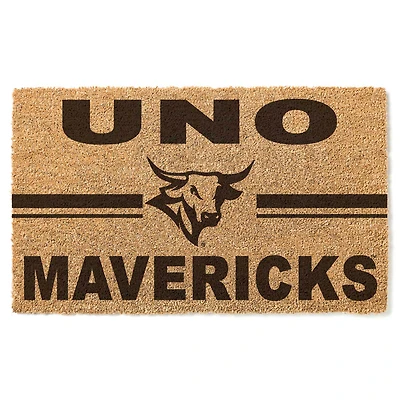 Nebraska Omaha Mavericks 18'' x 34'' Team Logo Doormat