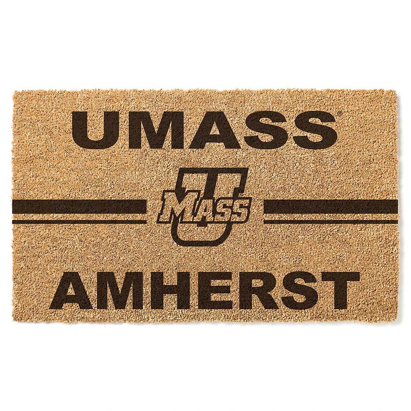 UMass Minutemen 18'' x 34'' Team Logo Doormat