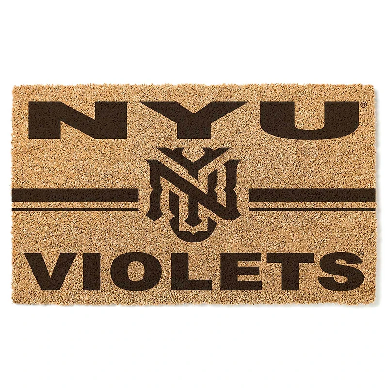 NYU Violets 18'' x 34'' Team Logo Doormat