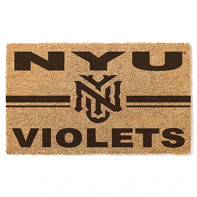NYU Violets 18'' x 34'' Team Logo Doormat