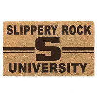 Slippery Rock Pride 18'' x 34'' Team Logo Doormat