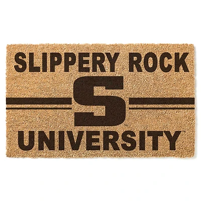 Slippery Rock Pride 18'' x 34'' Team Logo Doormat
