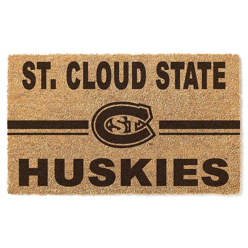 St. Cloud State Huskies 18'' x 34'' Team Logo Doormat