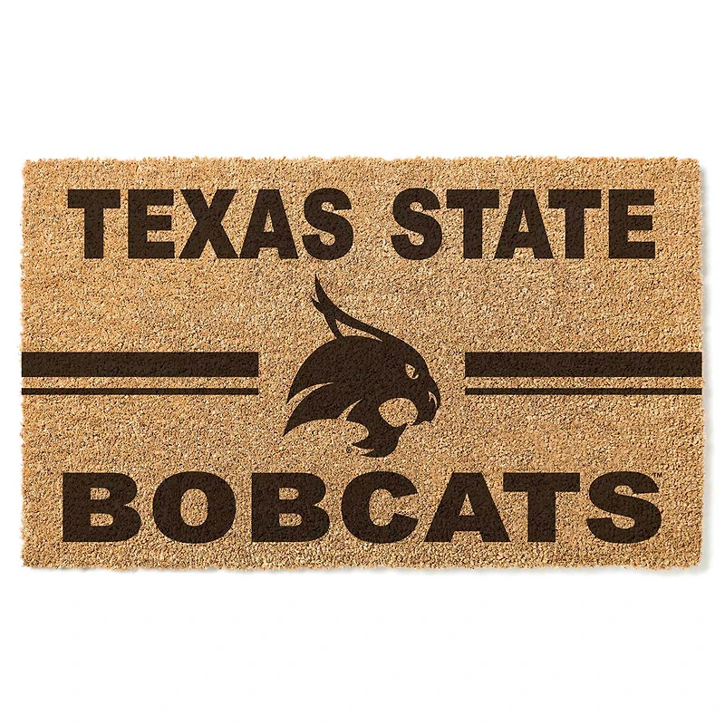 Texas State Bobcats 18'' x 34'' Team Logo Doormat