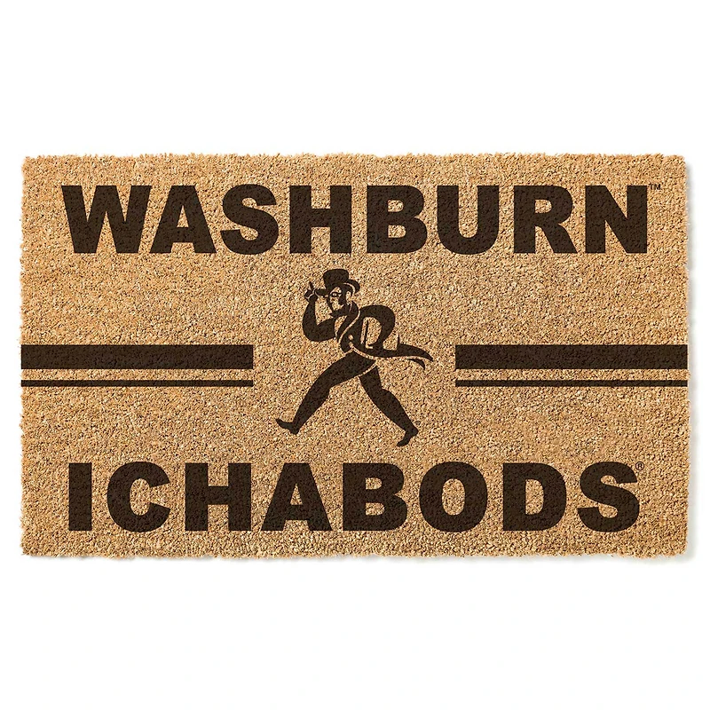 Washburn Ichabods 18'' x 34'' Team Logo Doormat
