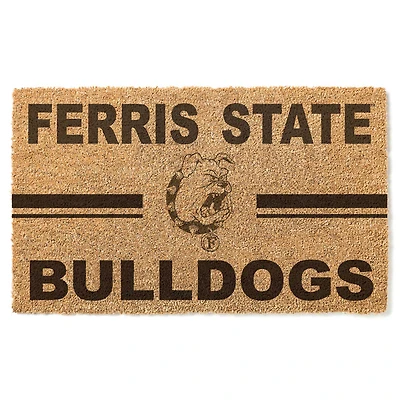 Ferris State Bulldogs 18'' x 34'' Team Logo Doormat
