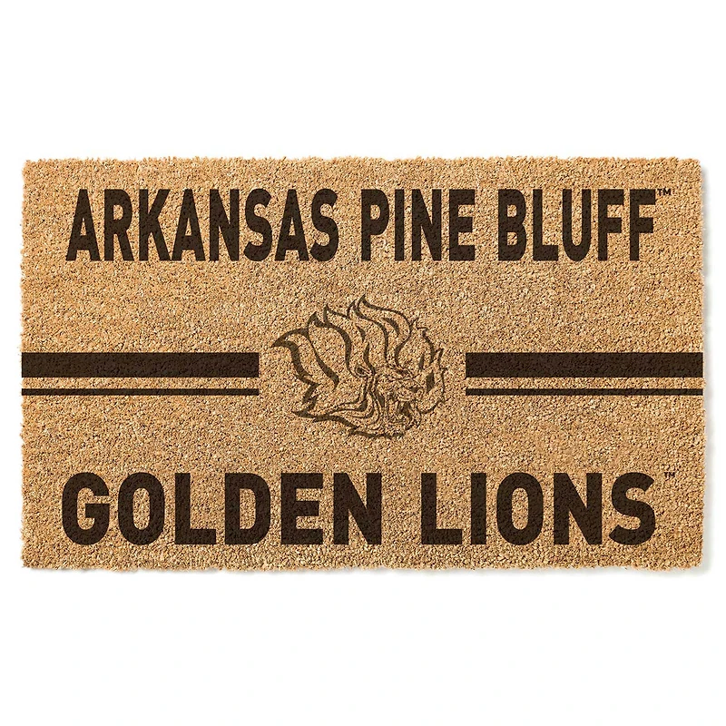 Arkansas Pine Bluff Golden Lions 18'' x 34'' Team Logo Doormat