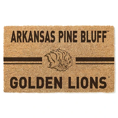 Arkansas Pine Bluff Golden Lions 18'' x 34'' Team Logo Doormat
