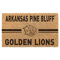 Arkansas Pine Bluff Golden Lions 18'' x 34'' Team Logo Doormat