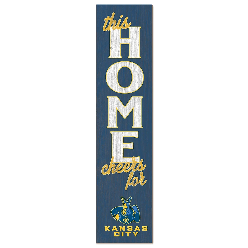 UMKC Kangaroos 12" x 48" This Home Leaner