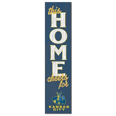 UMKC Kangaroos 12" x 48" This Home Leaner