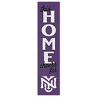 NYU Violets 12" x 48" This Home Leaner