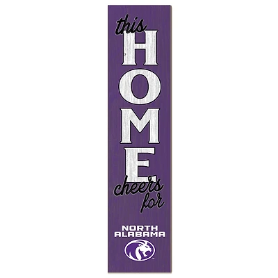 North Alabama Lions 12" x 48" This Home Leaner
